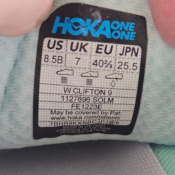 Womens 8.5 US Running Shoe Pastel Blue Purple Mesh Breathable Nonslip Comfort - Picture 10 of 16